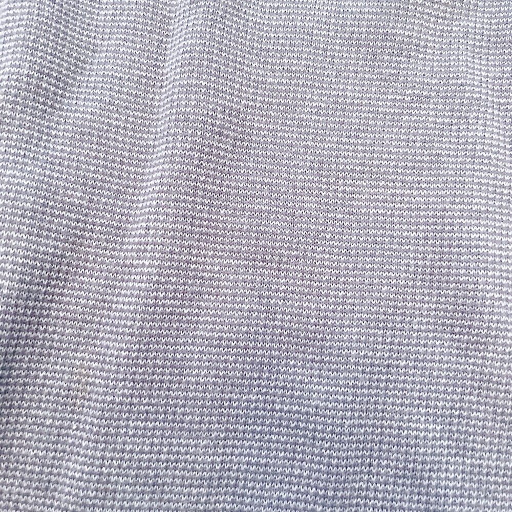 Lululemon Athletica Blue Gray reversible Waffle Boat Neck long Sweater womens 6 - Picture 2 of 5